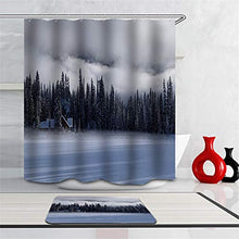 LIYAN Combinazione Bagno. Immagini Chiare E Colori Vivaci Rendono Il Tuo Bagno Pieno di Vita. Accessori da Bagno. Foresta Invernale.