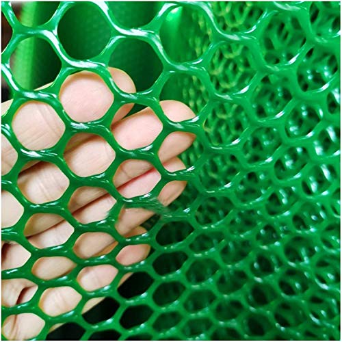Recinzione in plastica con rete da giardino 1.2 cm Strutture di supporto per piante con foro a rete utilizzate come barriera a gabbia per polli, anatre o altri recinti per pollameparavento da esterno