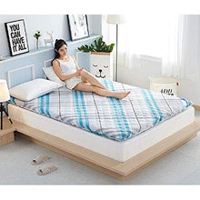 HKX Tappetino, Letto Topper Materasso Futon Queen Size Single Size-B 180x200cm (71x79 Pollici)