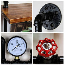MoDi Wine Rack Retro Style Industriale Tubo di Acqua a Parete Vino Rack (L68CM * W20CM * H48CM)