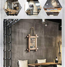 aipipl Specchio da Bagno Specchi Vintage in Ferro battuto Nordico, Bagno sospeso, Specchio per Il Trucco, Barbiere dell'hotel