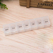 MXECO Contenitore per Pillola per Medicina settimanale da 7 Griglie Portatile Contenitore Portatile per Custodia per Tablet da Viaggio