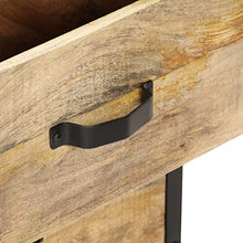 FAMIROSA Cassettiera 60x30x75 cm in Legno Massello di Mango