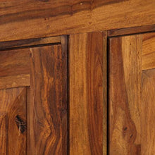 vidaXL Legno Massello di Sheesham Credenza Madia Armadietto Mobile Consolle