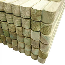 honglianghongshang Pali di Recinzione 96 pz Legno di Pino Impregnato 6x6 cm 2,4 m Articoli di ferramenta Barriere e recinzioni Pali e Assi per recinzioni