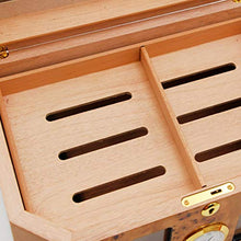 Humidor Armadio per Sigari Umidificatore Idratante A Temperatura Costante Scatola Idratante in Legno di Cedro Set per Fumatori di Sigari Gli Accessori per Sigari Possono Contenere 50 Sigari
