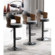 TopJiä con Schienale Sgabelli da Bar Regolabile da Bar -80cm,Ruotabile Seggiola da Bar Cuscini di Lni Sgabello da Bar,Gambe Elettropiattaforma Portante di Carico 150kg,per Cucina Contatore Bar Cibo