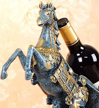 FAGavin Salone Europeo Creativo Cavallo Auto Vino Rosso Cremagliera Casa Creativa Ornamenti di Vino Rosso Ornamenti