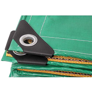 qx Telone Tenda Teloni Ombra Vele Telone ad Alta Resistenza Addensare Antipioia Vano Camion Vano Merci Yard Yard Telo Esterno 0,3 Mm 350 G / M2 Verde (Dimensioni: 3X3M),3X3M,3X3M