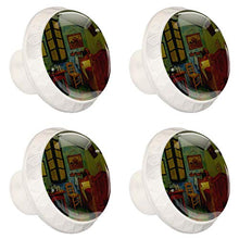 Camera in ala 4 PCS Pomelli per Porta, Pomolo per Mobile, Pomelli per Mobili con Viti, Maniglia per Armadietto, Pomelli per Porta, Pomelli per Cassetti per Porta, Armadio, Cassetto e Credenza