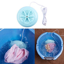 MERIGLARE 2pcs Lavatrice Portatile Lavatrice USB 10 W per Asciugamano Intimo Reggiseno da Viaggio