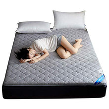 zyl Materasso Tatami Addensato Materasso Futon Pieghevole in Tessuto di Cotone Imbottitura Confortevole Traspirante Materasso Pieghevole Antiscivolo Lavabile in Lavatrice