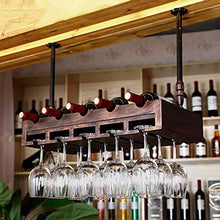 Mobile Bar Mensole Galleggianti Portabottiglie da Soffitto Portabottiglie da Parete | Portabottiglie e bicchiere | Arredamento per la casa e la cucina | Rack di stoccaggio | Espositore per decorazio