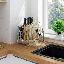 LYM &ripiano di stoccaggio Mensole della Cucina, Multifunzione Domestica Pot Shelf da Terra Chopper condimento Rack di stoccaggio Scaffale Scaffale di Finitura