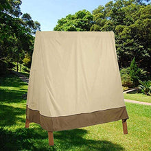 mychoose Copertura Impermeabile per Dondolo da Giardino, Copertura per Dondolo da Giardino, Copertura Protettiva per Amaca, 180 x 150 x 168 cm, Antipolvere, Protezione per mobili Beige