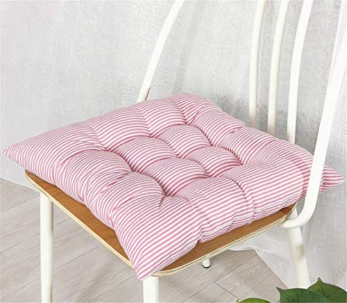 Pillowcase 2 Confezioni di Cuscini Quadrati per sedie, Cuscini Antiscivolo, Cuscini per sedie in Cotone e Lino, Cuscini Decorativi, per Uso Domestico in Giardino (# 7,45 * 45 cm)
