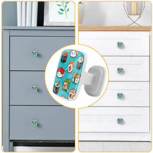 Set di 4 maniglie rotonde per armadio da cucina, credenza, cassettiera, cassettiera, con viti per cucina, comò, armadietto, bagno, armadio