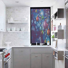 Pellicola statica in vetro non adesiva per finestra, con scritta "Happy New Year", decorazione per casa, bagno, bagno, WC, 89,9 cm x 199,9 cm (L x l x l pollici