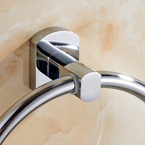 Portasciugamani ad anello in rame Portasciugamani semplice Bagno Portasciugamani Appendiabiti in rame