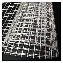 SHIJINHAO Telo Impermeabile Esterno,Provence Outillage Trasparente Incatramata, 160 G/mq, in Plastica Trasparente Morbida Filmato, Personalizzato Size (Color : Chiaro, Size : 3x3m)