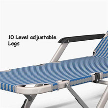 HaoLi Sedia Pieghevole e reclinabile Sedia a Sdraio, Sedia a Sdraio Sedia reclinabile Lettino Sedia Relax Sedia a Sdraio Regolabile per Spiaggia, Patio