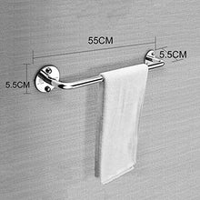 Porta Asciugamani, Portasciugamani da Bagno, Supporto da Parete in Acciaio Inossidabile SUS304 Antiruggine, NeSSun Foro Necessario, NeSSun Danno al Muro, per WC, Bagno, Cucina