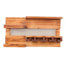 QTWW Portabottiglie da Parete in Legno/mensola Decorativa da Parete, portabottiglie Creativo per Feste di Natale e ristoranti
