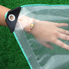 LXHONG Tela Cerata Trasparente, Resistente Impermeabile, Rete Ombreggiante in PVC per Giardino Dietro La Casa Posteggio 150 G, Personalizzabile (Color : Chiaro, Size : 3x4m)