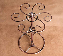 LXH-SH Cremagliera del Vino Nana calici di Vetro stenditoio, 6 Supporto Ganci Vino Calici Gancio di Metallo Champagne Vetro Calici Rack scaffali Vino contatore