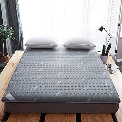 GEDHH Materassi futon, Tatami Mattress, Materasso Pieghevole per dormitorio Studentesco, Tappetino Portatile Tatami Pad Addensato per Campeggio Domestico,C,120 * 200cm/47 * 79inch