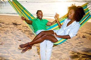Amazonas Hammock AZ-1018220 Barbados Amaca, Lemon, Giallo, 340x150x5 cm