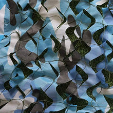 AWCPP Camo Reteting Shading Net Blue Sea Blue Camouflage Network | Netting Camo | per la Decorazione Del Parasole Caccia Dei Ciechi,a,5 × 8M.