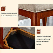 Vanity Benches Sgabello, Sgabelli per Il Trucco, Sgabello da Toeletta, Sgabello Pianoforte di Facile Montaggio, 46x32x42cm
