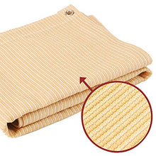 Telo Ombreggiante, Vela Parasole Beige per Copertura per Tettoia/Gazebo Pergola, Tendalino Parasole per Auto Realizzato in Polietilene di Alta qualità, Effetto Protezione Solare 90%, Antipolvere e A