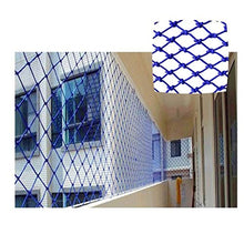 Rete di carico della rete di sicurezza della rete Rete da arrampicata all'aperto blu, rete di protezione per bambini, rete anti-caduta da balcone per scalata Rete da arrampicata in nylon Rete decorati