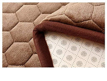 HKX Tappetino, Letto futon Tradizionale Dormitorio Queen-King Sottile Coprimaterasso Lavabile-D 150x200 cm (59x79 Pollici)