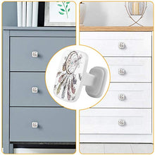 Acchiappasogni e piume 4 PCS Pomelli per Porta, Pomolo per Mobile, Pomelli per Mobili con Viti, Maniglia per Armadietto, Pomelli per Porta, Pomelli per Cassetti per Porta, Armadio, Cassetto e Credenza