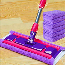 SSAYY Spray Mop Mop Piatto per Uso Domestico/Facile da Pulire/Design Umanizzato/Acciaio Inossidabile di Alta qualità/Rotazione A 360 Gradi/Tessuto in Fibra Superfine