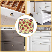 Frutta del fumetto 4 PCS Pomelli per Porta, Pomolo per Mobile, Pomelli per Mobili con Viti, Maniglia per Armadietto, Pomelli per Porta, Pomelli per Cassetti per Porta, Armadio, Cassetto e Credenza