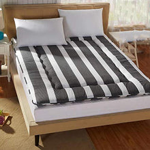 Nileco Tatami Tappetino Dormire, con Cinghie Coprimaterasso Trapuntato Tradizionale Giapponese Materasso Futon Morbido per La Casa,dormitorio Studentesco-a 180x200cm(71x79inch)