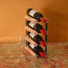 LHQ-HQ Cremagliera del Vino, Vino Rack di Storage Rack di Legno Stand di Esposizione cremagliera del Vino, in Legno massello, 130 Millimetri * 235 Millimetri * 320 Millimetri