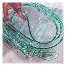 SHIJINHAO Telo Impermeabile Esterno,Incatramata Chiaro Impermeabile Della Copertura Del Tarp, Trasparente Incatramata Serra Copertura Heavy Duty Con Occhielli Esterna Giardino Della Tenda, 45 Dimensio