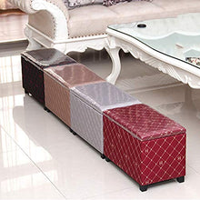 Cambia Panca Per Scarpe LIANGLIANG Stoccaggio Ottomano Poggiapiedi Pouf poggiapiedi salotto Panchina posto a sedere Grande spazio di archiviazione Coda del letto Cambia panchina Cuscinetto di carico s