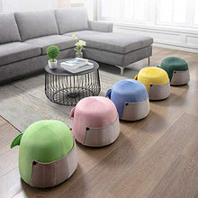 Sgabello per Divano Sgabello per Uso Domestico Sgabello per Quadri in Stoffa Panca Soggiorno Sgabello Basso ， Sgabello per Bambini (Colore: Blu)