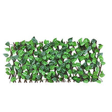 herommy Recinzione del Giardino di Foglia di Edera Artificiale, Piante Finte Appeso Vite in Espansione del Salice Traliccio con Foglie Retractive Pianta Artificiale Pianta Artificiale Recinzione