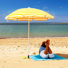 GIKPAL Picchetto di Supporto per Ombrelloni, Base con Gancio Appeso Mare Spiaggia Sabbia Sole Terra Sabbia trivella Gancio per ombrellone, Puntale, Avvitamento, Adattatori 20-32 mm