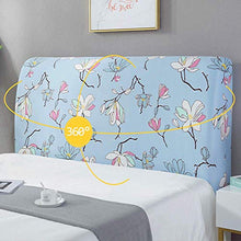 Copri Testata Letto Elasticizzato Fodera per Testiera del Letto Spesso Tessuto di Seta del Latte all-Inclusive Letto Matrimoniale Singolo Copertura per La Protezione della Testata,H-Length:110-135cm