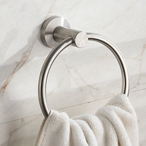 MBYW, portasciugamani moderno e minimalista, portasciugamani da bagno, in acciaio inox, adatto per bagno, camera da letto, cucina, ufficio, bar, officina, casetta da giardino