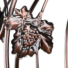 LHQ-HQ Cremagliera del vino in ferro battuto vino europeo cremagliera creativo cremagliera del vino del metallo, singola bottiglia di vino controsoffitto supporto della cremagliera del ferro Free Stan