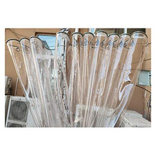 YJFENG Telone Trasparente da 0,5 Mm, Tenda Antipioggia per Esterni, Copertura per Tettuccio Antipioggia per Piante, Plastica Flessibile 420 gsm Antivento, per Serre, Tettoia per Auto